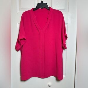 Chic Fuchsia Blouse for Women